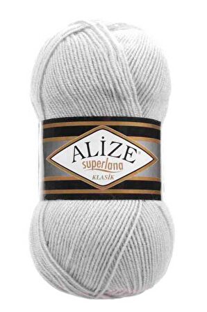 Alize Superlana Klasik El Örgü İpi Ay Işığı 698