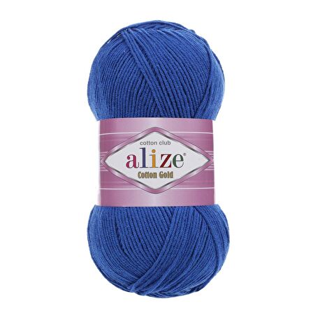 Alize Cotton Gold El Örgü İpliği - 141 Saks Mavi