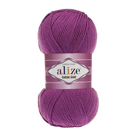 Alize Cotton Gold El Örgü İpliği - 122 Mürdüm