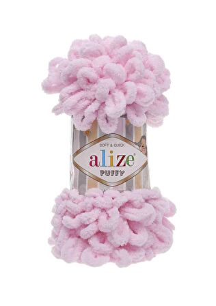 Alize Puffy El Örgü İpi Bebe Pembe 031