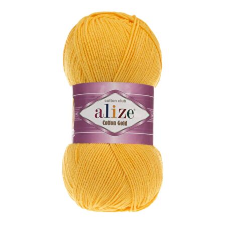 Alize Cotton Gold El Örgü İpliği - 216 Sarı