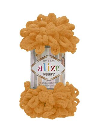 Alize Puffy El Örgü İpi Portakal 336