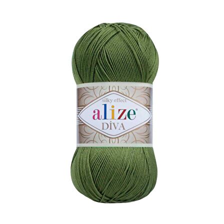Alize Diva El Örgü İpliği - 79 Yeşil
