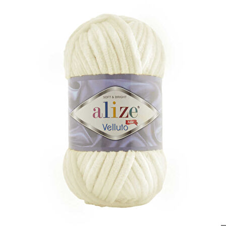 Alize Velluto 0062 Krem