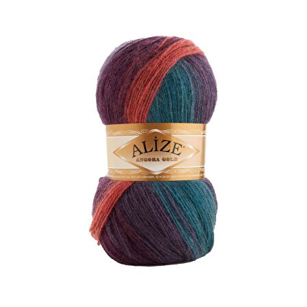 Alize Angora Gold Batik El Örgü İpi 7563