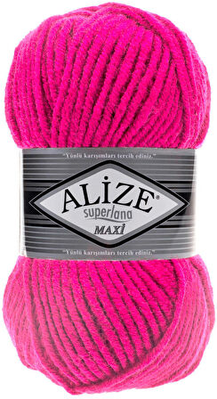 Alize Superlana Maxi El Örgü İpi Fuşya 149