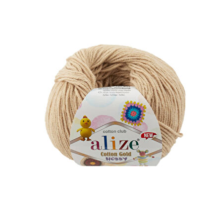 Alize Cotton Gold Hobby New Bej 262