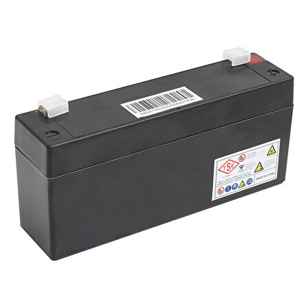 Ayt Orbus 6 Volt 3.2 Amper Kuru Tip Akü ORB6-3.2 Yeni Tarihli Taze Akü