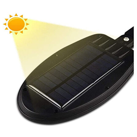 Ayt Cl-181-6 48 Cob Ledli 3 Modlu Sensörlü Solar Güneş Enerjili Sokak Bahçe Duvar Lambası Aydınlatma