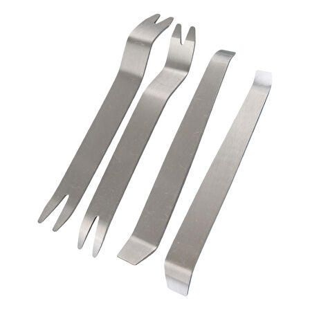 Ayt Carstar HM-398Y Araç İçi Ses Sistemi Sökme Lastik Sökme Oto Kapı Düzeltme Çıkarma Seti Paslanmaz Çelik 6 Farklı Aparat