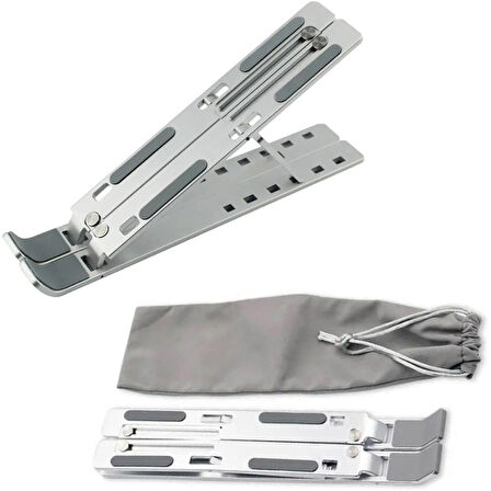 Ayt Frisby FNC-5150ST Taşınabilir Katlanır Alüminyum Tablet Notebook Laptop Stand 10-15.6 İnç İçin Uyumlu Tutucu