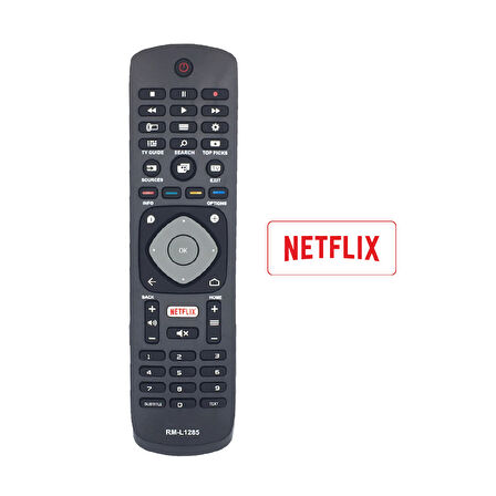 Weko KL Huayu RM-L1285 Phılıps Netflıx Lcd-Led Tv Kumanda Huayu RM 128EU Blisterli