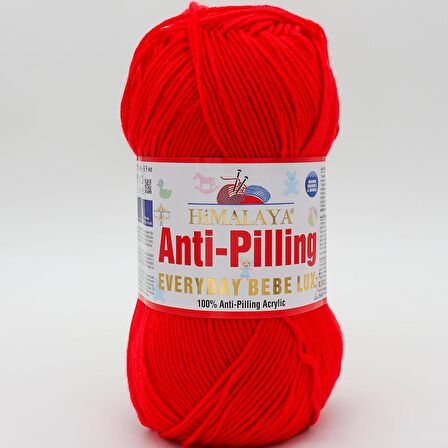 Himalaya Everyday Bebe Lux Anti Pilling El Örgü İpliği - 70406 Kırmızı