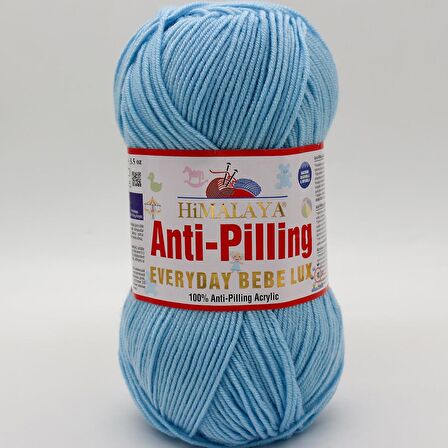 Himalaya Everyday Bebe Lux Anti Pilling El Örgü İpliği - 70410 Bebe Mavi