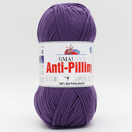 Himalaya Everyday Super Lux Anti Pilling El Örgü İpliği - 73414 Mor