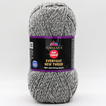 Himalaya Everyday New Tweed Anti Pilling El Örgü İpliği - 75111 Gri