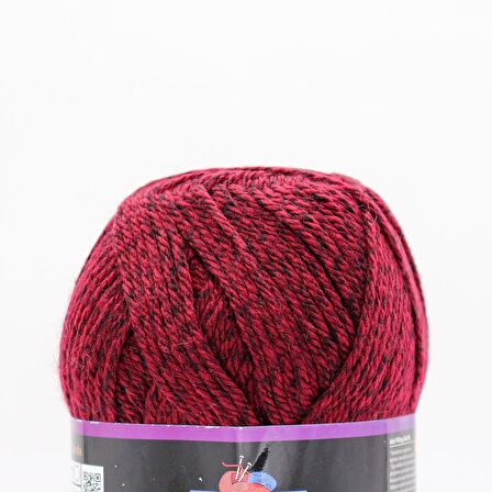 Himalaya Everyday New Tweed Anti Pilling El Örgü İpliği - 75117 Bordo