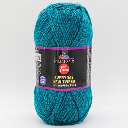 Himalaya Everyday New Tweed Anti Pilling El Örgü İpliği - 75118 Petrol