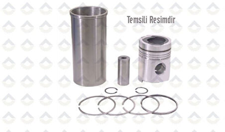 Renault Motor Piston+segman Clio Kangoo (pim Capı 26mm) (1.5 DCI K9k Bp) [(76.00mm Std (+100mm)] - Yenmak 36-04164-100
