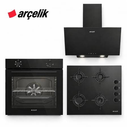 Arçelik Ankastre Set (Ocd T 601 Esr - Afc 121 Sr - Ade 603 Sr)