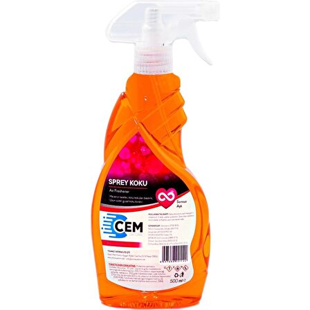 CEM CAR CARE Sprey Koku Air Fresher Sonsuz Aşk 500 ML