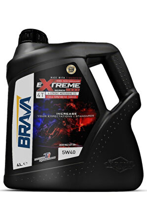 EXTREME 9000 4T 5W40 4X 4 LT MOTOR YAĞI