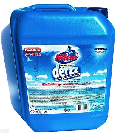 Nilem Derzz 5 lt Mutfak ve Banyo Temizleyici Sıvı