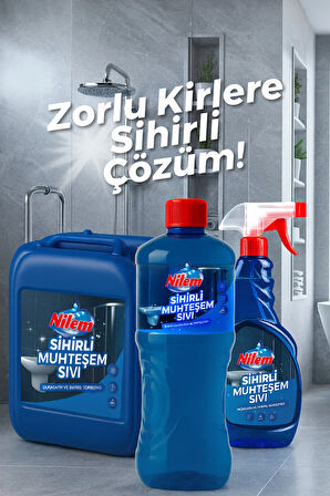 Nilem Sihirli Muhteşem Sıvı Yedek 1 L - 2 Li Paket