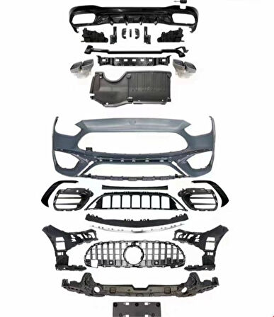 Mercedes C63 Amg Body Kit On Tampon + Difuzor W206 21> - Vortex V2205485