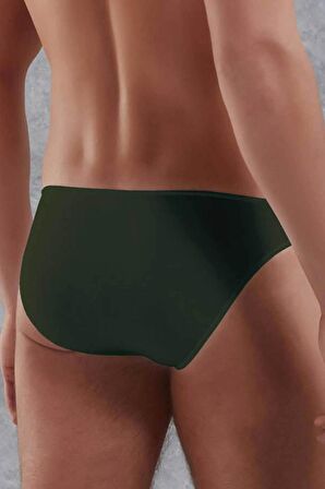 DOREANSE 1281 ERKEK MODAL İNCE BEL BANTLI K.HAKİ SLİP