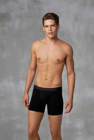 Doreanse Erkek Pamuklu Çok Renkli 3'lü Boxer 1742