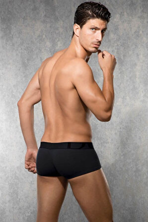 Doreanse Siyah Erkek Modal Torbalı Mini Paça Boxer 1775