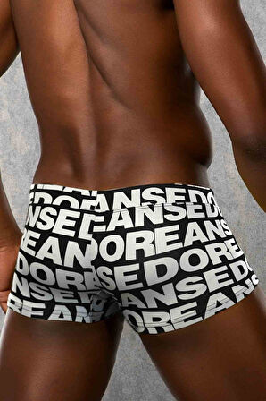 Doreanse Erkek Modal Çok Renkli Baskılı Torbalı Mini Paça Boxer 1796