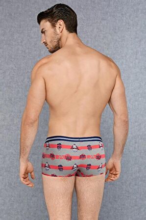 DOREANSE 1737 Modal Çok Renkli Baskılı Torbalı Mini Paça Box