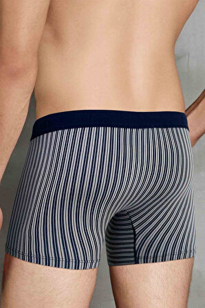 Doreanse Erkek Modal Çizgi Desenli Normal Paça Boxer 1866