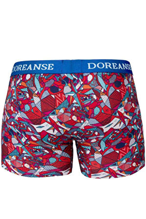 Doreanse Erkek Modal Baskılı Normal Paça Boxer 1703