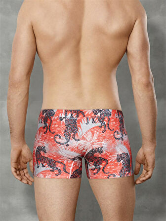 Doreanse 1709 Exotiger Desenli Modal Erkek Boxer