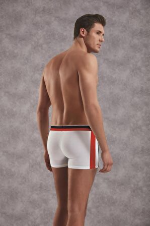 Erkek Modal Çift Renkli Torbalı Normal Paça Boxer 1713