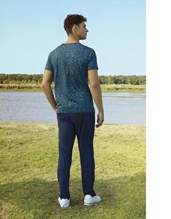 DOREANSE  4823 ERKEK T-SHIRT & PANTOLON TAKIM