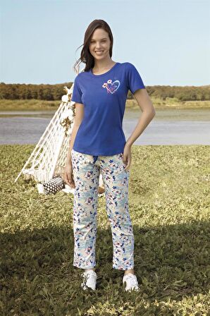 DOREANSE 4253 KADIN T-SHIRT & PANTOLON TAKIM