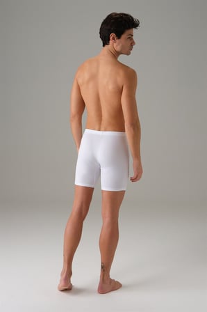 Doreanse Erkek Torbalı Çift Kumaş Uzun Paça Boxer 1740 - Siyah