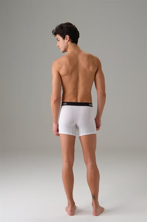 Doreanse Erkek Torbalı Mikromodal Boxer 1529 - Beyaz