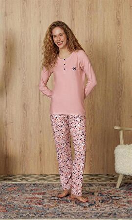 DOREANSE 4264P BATTAL Kadın PİJAMA TAKIMI