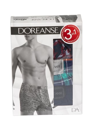 Doreanse Erkek 3 Lü Boxer Modal Karışımlı 1512 - Multi Color