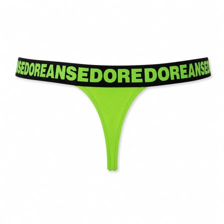 Doreanse Erkek Özel Tasarım Slip Külot Polyester Karışımlı 1036 - Neon Yeşil