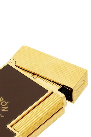 S.T. Dupont Ligne 2 Limited Edition Padron Çift Soft Alev Kahverengi Puro Çakmağı C16014 - TR8696