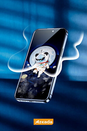 İphone 14 Pro Max HD Cam Premium Çizilmez Tam Kaplama Ekran Koruyucu Kırılmaz Cam ESD - Metal Kutulu
