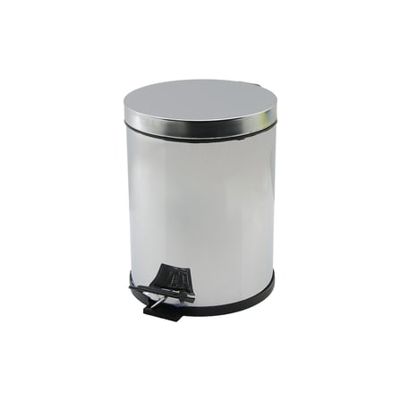 Diyarı Fırsat Pedallı Krom Metal Çöp Kutusu 5 Litre No 5 Model