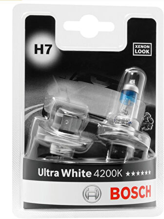 H7 UltraWhite Xenon Görünümlü Gün ışığı Renginde Far Ampulü