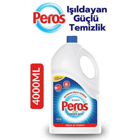 Peros Klasik Çamaşır Suyu 4 kg 4000 ml